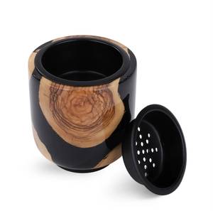 FAIZA CRAFT FC-7346 Brûleur d'encens artisanal en bois d'acacia et de santal de qualité supérieure, écologique, durable, aromathérapie, toutes saisons - Product Image 4