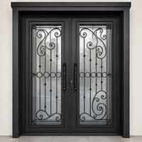 Sécurisez l'entrée de votre maison de luxe avec de magnifiques portes en fer sur mesure, des portes métalliques élégantes et des portes résidentielles en acier robustes.