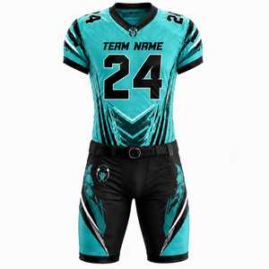 Oferta Especial: Conjunto de Uniforme de Fútbol Americano Personalizado, Pantalones y Camiseta Transpirables de Malla para Verano, Ropa Deportiva para Equipos, Venta al por Mayor, OEM, ODM - Product Image 1