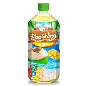 <b>1L</b> PET <b>Bottle</b> Original Sparkling Coconut Water Premium Fruit & Vegetable Juice - Product Image 4