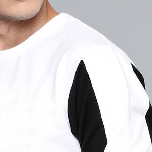 <b>Men's</b> Premium Tri-Panel 100% Cotton Fleece Winter <b>Sweatshirt</b> | Arctic <b>White</b> Solar Orange Obsidian Black Pullover | Urban - Product Image 5