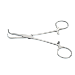 Gemini Forceps 8 Inch <b>Right</b> <b>Angle</b> Delicate Vascular Hemostatic Forceps Stainless Steel Surgical <b>Clamping</b> Instrument - Product Image 1