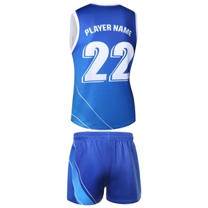 2025 New Hot Sale Unisex AFL Uniform Team Wear Digital Print 100% <b>Polyester</b> Breathable Quick Dry Plus Size Sets - Product Image 4