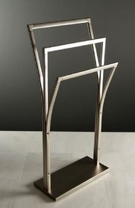 Decorative <b>Black</b> Metal <b>Bathroom</b> Rack Wall Mounted Towel Holder <b>Modern</b> <b>Bathroom</b> <b>Accessory</b> Premium <b>Black</b> Towel Rack <b>Modern</b> - Product Image 3
