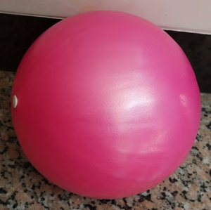 Ballons de yoga HAWK SPORTS INDUSTRIES rose, bleu, violet, PVC lisse, antidérapants, pour l'équilibre, l'exercice et la remise en forme, avec pompe, pour adultes - Product Image 2