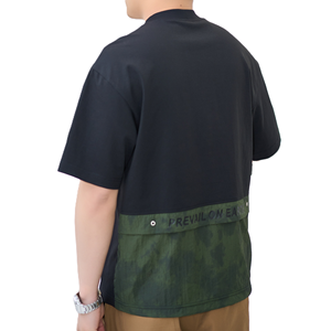 T-shirt de haute qualité pour homme, design tendance, décontracté, en coton lourd 100%, coupe ample, uni - Product Image 4