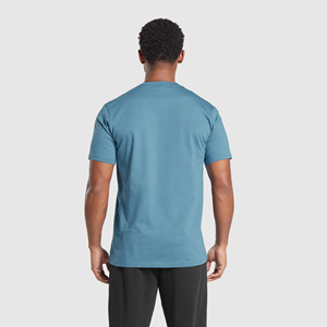 T-shirt ample et épais en coton de haute qualité, noir, pour hommes - Product Image 1