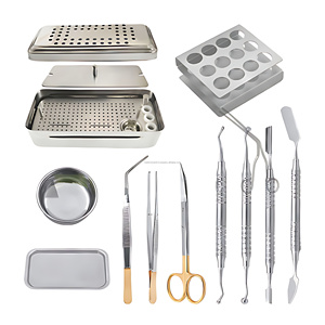 Kit de Instrumentos para PRF en Clínicas Dentales Privadas, Manual, Acero Inoxidable Alemán, Certificado CE, Autoclavable, para Cirugía Oral e Implantes - Product Image 6