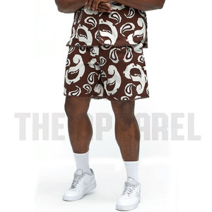 Ensemble deux pièces personnalisé pour hommes, ensemble deux pièces pour hommes, couleur unie, t-shirt à manches courtes fin et short pour l'été, idéal pour le fitness - Product Image 4