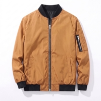 Blouson Bomber Streetwear Homme Personnalisable par le Fabricant, Imprimé par Transfert Thermique Coloré, Hiver, 100% Polyester, Doublure en Laine, OEM