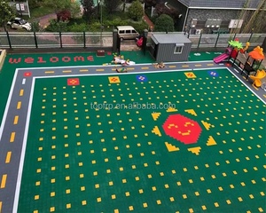 Dalles de sol modulaires emboîtables pour terrain de basket extérieur - Product Image 3