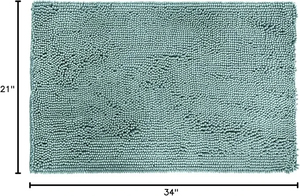 <b>Water</b> <b>Absorbent</b> Premium Quality Floor Matt Soft Microfiber Non Slip Thick Machine Wash Hotel Foam Bath <b>Mat</b> Tassel <b>Mat</b> Breathable - Product Image 5
