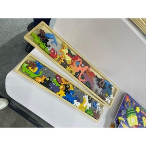 Colorful Plastic Stacking <b>Rings</b> Toy Set Five Layers Round Glossy Children's Play Storage Organizer for Living Room - Product Image 4