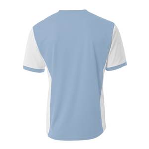 Maillot de foot respirant et léger, coupe flexible, manches courtes, tissu doux, pour les entraînements de foot des jeunes et des adultes. - Product Image 2