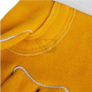 Gants de soudage à manchette longue en cuir résistant à la chaleur, en cuir de vachette grainé, pour soudeurs - Offre Spéciale - Product Image 6
