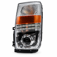Phare avant de camion pour JAC Shuailing Côté Gauche 4121100LD390 12V Ensemble de phare projecteur HFC1040 Pièces de rechange JAC