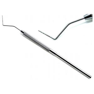 Pulidor dental de acero inoxidable de doble punta con agarre moleteado, fuente de alimentación manual para cirugía de relleno de composite y amalgama, Clase I - Product Image 1