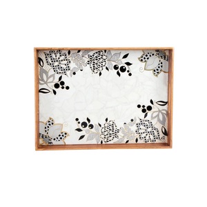 Premium Enamel Serving Tray Enamel Tray with Smooth Edges Enamel Tray Enamel Tray Bulk Supply Enamel Tray for Gift Items - Product Image 2