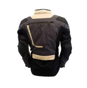 Veste de protection moto de course personnalisée grande taille pour hommes veste motard en cuir de vachette Cordura - Product Image 5