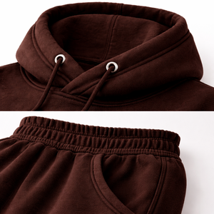 Conjunto Deportivo Casual de 2 Piezas para Mujer, Sudadera Lisa de Color Sólido con Logotipo Personalizado de Alta Calidad y Pantalones Largos de Corte Regular - Product Image 5