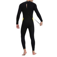 Traje de Baño de una Pieza para Hombre, Talla Grande, Material Resistente, Elástico, de Secado Rápido, para Deportes Acuáticos