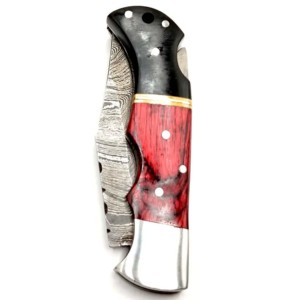 Cuchillo Plegable de Acero de Damasco Hecho a Mano OEM de 5 Pulgadas, de Alta Calidad, al por Mayor, a Bajo Precio, de Tendencia - Product Image 4