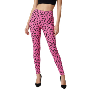 Printed Tight <b>Leggings</b> for Women High Waist Stretch Soft Breathable Yoga Workout Gym Running Casual Fashion <b>Slim</b> Fit Comfortable - Product Image 1