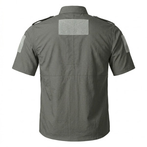 Chaqueta de Guardia de Seguridad, Uniforme de Trabajo Reflectante, Abrigo de Invierno, Chaqueta de Patrulla de Seguridad Impermeable y Cortavientos, Azul y Negro - Product Image 4