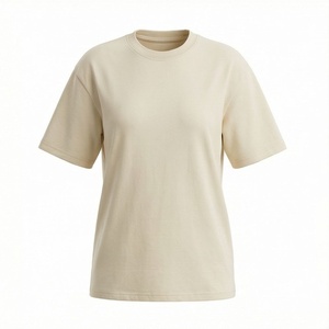 เสื้อยืดคอกลมผ้าฝ้ายเนื้อหนัก 260gsm ลายบาติกฟอกสี สำหรับผู้หญิง รับออกแบบโลโก้ พิมพ์ลาย แฟชั่นทันสมัย - Product Image 1