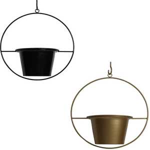 Macetero Colgante Decorativo de Hierro para Jardín Elegance, Maceteros Colgantes de Metal Creativos al por Mayor, Maceta Decorativa de Pared para Balcón del Hogar - Product Image 6