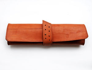 Sac de transport professionnel pour couteaux en cuir de vachette de qualité supérieure, résistant aux odeurs, robuste et durable, pour la cuisine, idéal pour les voyages LSKR-0092 - Product Image 3