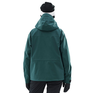 Veste de snowboard pour femme, imperméable, thermique, rembourrée, respirante, coupe-vent, veste de sport de montagne, capuche réglable - Product Image 6