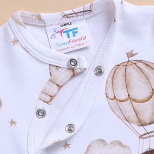 เสื้อคลุมกิโมโนผ้าไผ่ออร์แกนิกคุณภาพพรีเมียม ผสมอีลาสเทน ติดกระดุมแป๊ก - ทรงบอลลูน - Product Image 3