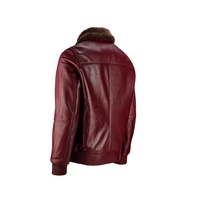 Vestes bomber en peau de mouton pour homme, super tendance, de haute qualité, design personnalisé, coupe-vent, poche décorative, nouvelle arrivée