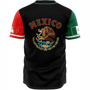Maillot de baseball respirant sublimé pour homme, design rayé classique, entièrement boutonné, vêtement de sport pour le marché européen 2026 - Product Image 3