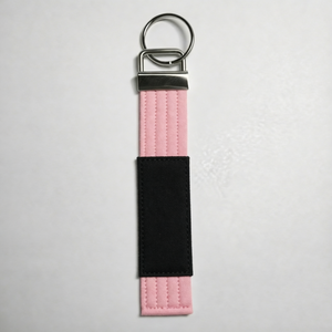 Llavero con diseño de estrella blanca, con anillo de metal, correa de poliéster duradera, diseño impreso - Product Image 5