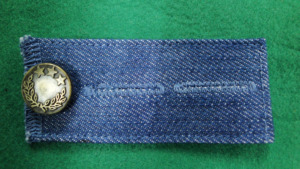 AA0239 Waist Extender Hook |Denim Waist Extender Button for Jeans and Skirt <b>Comfy</b> Metal Buttons Assorted Colors - Product Image 6