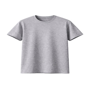 Wholesale Men's Casual Solid Blank Jersey 80% Cotton 20% Polyester T-Shirts 180 GSM Regular Fit <b>Short</b> Sleeve O-Neck Breathable - Product Image 6