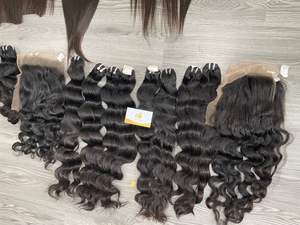 Extensión de cabello Remy virgen ondulado profundo al mejor precio económico de Vietnam para clientes nigerianos-Tipo de paquete de estilo ondulado de materia prima Premium - Product Image 4