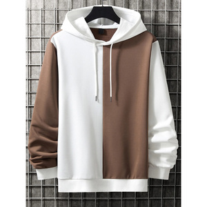 Chaqueta Cortavientos Larga de Invierno para Hombre, Tallas Grandes, Diseño Ecológico, Cuello Alto Vintage, Bolsillos Delanteros, con Capucha, Venta al Por Mayor - Product Image 2