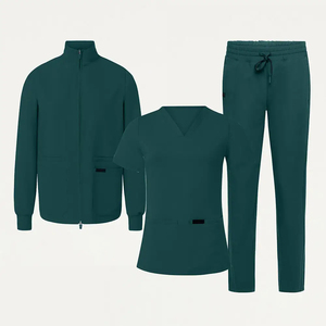 Vente en gros d'uniformes médicaux personnalisés avec logo pour médecins et infirmières, ensembles d'uniformes d'hôpital, uniformes médicaux pour femmes, ensembles de blouses élégantes - Product Image 1