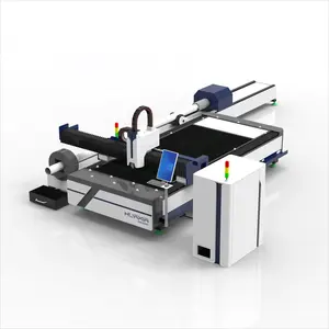 1500W Plate and tube fiber laser cutting machine carbon steel stainless steel metal pipe and sheet laser cutting machine