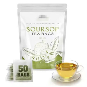 Soursop Leaves Black <b>Tea</b> Bags Natural Dried Organic Non Sugar Grade a for Supermarkets Retailers Distributors Wholesale Buyers - Product Image 1