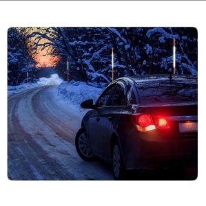 Postes de Fibra de Vidrio Naranja de Alta Calidad de 5 pies, Estacas Flexibles de FRP para Nieve, para Estacionamientos y Caminos - Product Image 6