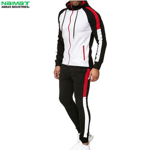 Two Tone Grid Pattern Mesh Lining Track Suit Men Windproof Shell Training <b>Jacket</b> Breathable Jogging <b>Workout</b> Suit - Product Image 1