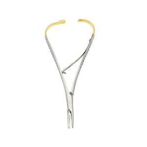 คีมจับเข็มเฮการ์เหล็กคุณภาพสูง ขนาด 14 ซม. สำหรับผ่าตัดด้วยมือ ได้รับการรับรองมาตรฐาน CE โดย SurgiRight - Product Image 1