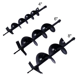 Punta per trivella da 3/4 di pollice per fori di piantumazione, aiuole per bulbi, scavo di buche per pali, attrezzo per piantumazione, ricambio per trivella da terra per Au - Product Image 2