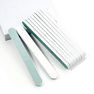 Wholesale Professional Glass <b>Nail</b> <b>File</b> Double Sided 100/180 Grit Emery Board Custom Logo Cushioned Foam <b>Nail</b> Buffer Board - Product Image 5