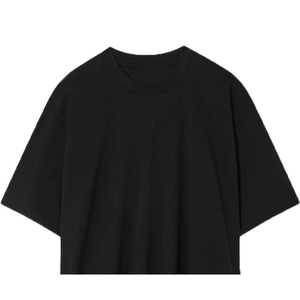 เสื้อยืดผู้ชายไซส์ใหญ่คุณภาพสูง 220GSM ผ้าฝ้ายออร์แกนิค 100% สีพื้น ปักโลโก้ด้านหน้า สไตล์ลำลอง ขายส่ง - Product Image 6