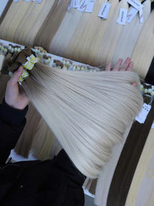 ผมต่อแบบหนา100กรัมสีเข้ม26นิ้วผมแบบผู้บริจาคเดี่ยว - Product Image 3